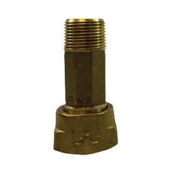 970255 Water Meter Coupling, 1 in Nominal, FPT x MPT, 150 psi Pressure, Lead - Free Brass - GetHydraulics.com
