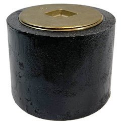 970806CS Countersunk Cleanout Plug, 6 x 5 in, Iron - GetHydraulics.com