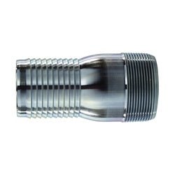 973884 Adapter, 1 in Hose Barbed x 3/4 in MIP, Steel, Zinc - Plated - GetHydraulics.com