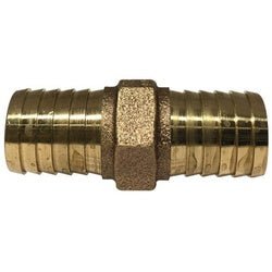 973962LF Insert, 1 in, Barbed x Barbed, Bronze - GetHydraulics.com