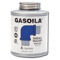 983100 Soft Set Threaded Sealant with Brush, 1/4 pt, Can - GetHydraulics.com
