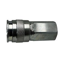 99862S Universal Female Coupler, 1/4 - in Body, 3/8 - in Female NPT, Steel - GetHydraulics.com
