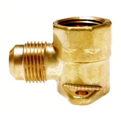 04090-1008 Drop Elbow, 5/8-in Male Flared x 1/2-in Female NPT, Brass