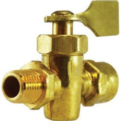 46402M Solid Bottom Fuel Valve, 3/8 x 3/8 in Nominal, FPT x MPT, 30 psi Pressure