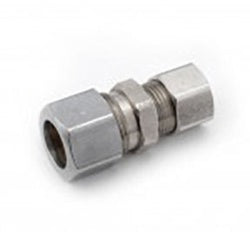 700682-0604 Reducing Compression Union, 3/8-in Compression x 1/4-in Compression, Lead-Free Brass, Chrome-Plated