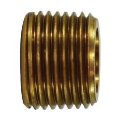 706140-0604 Pipe Face Bush, 3/8-in MIP x 1/4-in FIP, 1/2 in, Brass