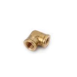 706205-0604 90 deg Reducing Elbow, 3/8 in FIP x 1/4 in FIP, Brass