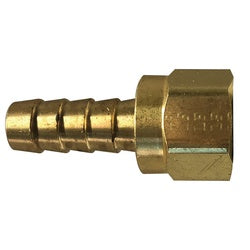 707010-0404 Adapter, 1/4 in Barbed x 1/4 in FIP, Brass
