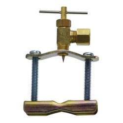 709199-04 Solid Pin Self-Piercing Saddle Valve, 1/4 in Nominal, Compression, Brass Body