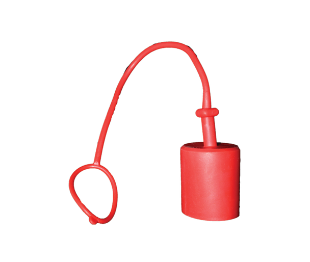 ANV-RDC-06-R 3/8" Rubber Dust Cap- Red
