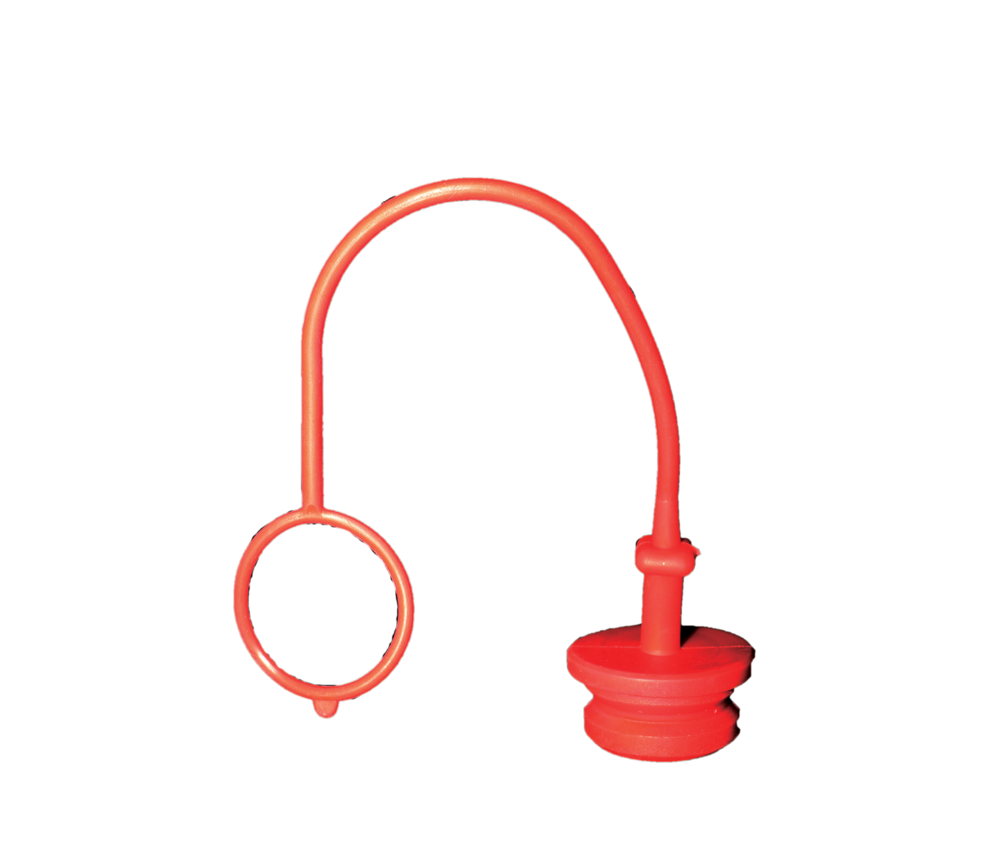 ANV-RDP-04-R 1/4" Rubber Dust Plug - Red