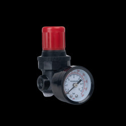 AR3 Air Line Regulator, 3.5 in Length, 1/4 in FNPT Inlet x 1/4 in FNPT Outlet, 180 psi