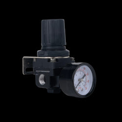 AR8 Air Line Regulator, 3.7 in Length, 1/4 in FNPT Inlet x 1/4 in FNPT Outlet, 170 psi