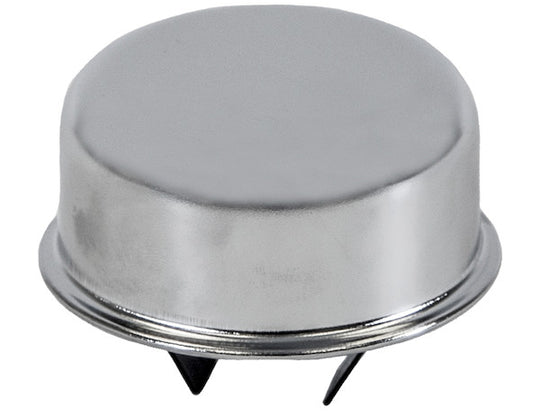 BECO61A Chrome Heavy Duty Push-In Breather Cap For 1-1/2 Inch O.D. Tube
