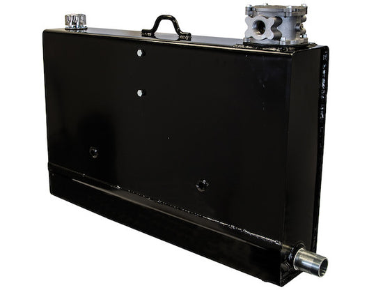 BH36SF25 36 Gallon Steel Bulkhead Hydraulic Reservoir With 25 Micron Filter