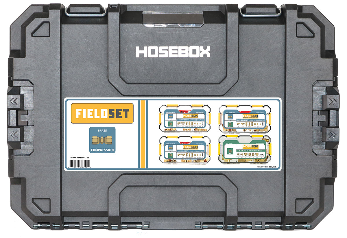 HBFS3001-22 HoseBox D.O.T. Compression Fittings Field Set