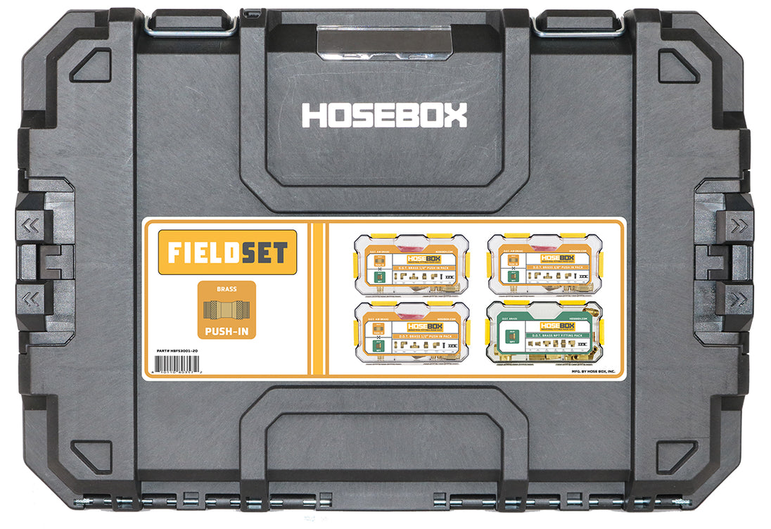 HBFS3001-20 HoseBox D.O.T. Brass Push-In Fittings Field Set