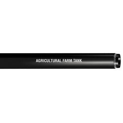 AGP-075-100 Agricultural Farm Tank Hose, 500 ft L, 100 psi, Nitrile Rubber Tube, Black