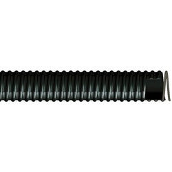 ARS-500 Suction and Discharge Hose, 100 ft L, 30 psi, SBR Rubber Mixed with Static Carbon Tube, Black