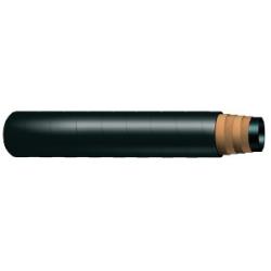 BSB-500-187 Bulkmaster Softwall Hose, 3/16 in Nominal, 100 ft L, 75 psi, Natural Rubber Tube, Black