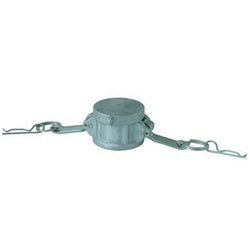 CDC-100-A1S Type DC Dust Cap with Stainless Steel Handles, 1-in Female Cam, Aluminum