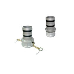 CGELF-200-A1 Type E Cam and Groove Adapter, 2-in Male Adapter x 2-in Hose Shank, Aluminum