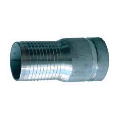 CNG-600-SP Combination King Nipple, 6 in Hose Barbed x 6 in Grooved, Steel