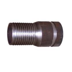 CNG-200CR-SS316 Crimplok Combination Nipple, 2 in Hose Barbed x 2 in Grooved, Stainless Steel