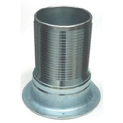 CNTB-200CR-S Crimplok Turnback Nipple, 2 in Barbed x 2 in, Steel
