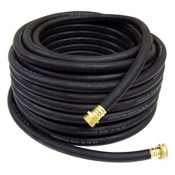 CWB-063-200GH25 Contractor's Water Discharge Hose Assembly with GHT Coupling, 5/8 in ID, 25 ft L