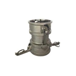 DD-2030-SSA Cam and Groove Spool Coupler, 2 in Type D x 3 in FPT, Stainless Steel
