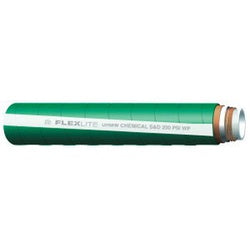 Flexlite FLXS-100-CUT Smooth Chemical Hose, 200 psi, Polyethylene Tube, Green
