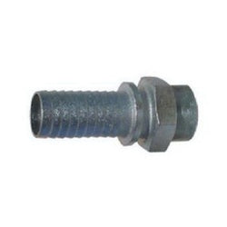 GJM-050-SP High Pressure Stem, 1/2 in MIP x 1/2 in Barb, Carbon Steel, Plated