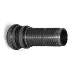 GJS-050CR-SP Crimplok High Pressure Stem, 1/2 in FIP x 1/2 in Barb, Iron, Plated