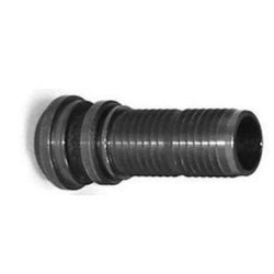 GJS-050-SP High-Pressure Stem, 1/2-in FIP x 1/2-in Barb, Iron, Plated