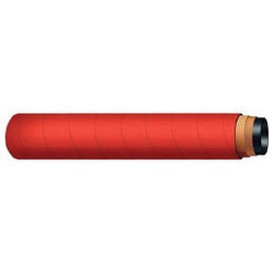 PDR-600 Petroleum Discharge Hose, 100 ft L, 150 psi, Rubber Tube, Red