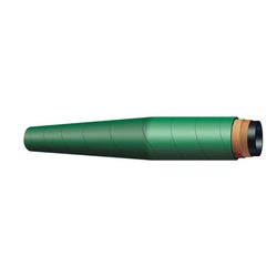 PWG-150 Water Suction and Discharge Hose, 50 ft L, 250 psi, Rubber Tube, Green
