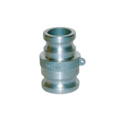 SA-2030-AA Cam and Groove Spool Adapter, 2 in Male Adapter x 3 in Male Adapter, Aluminum