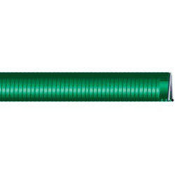 Saturn Series SATO-400 Water Suction and Discharge Hose, 100 ft L, PVC Tube, Olive Green