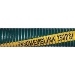 SLINKC-300-100-GEN Chemical Slink Composite Hose, 100 ft L, 250 psi, Polypropylene Film Tube, Green