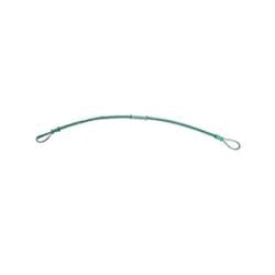 WHIP-S Safety Small Whip Check Cable, 1/8 in Dia, 22 in L, Hose ID End