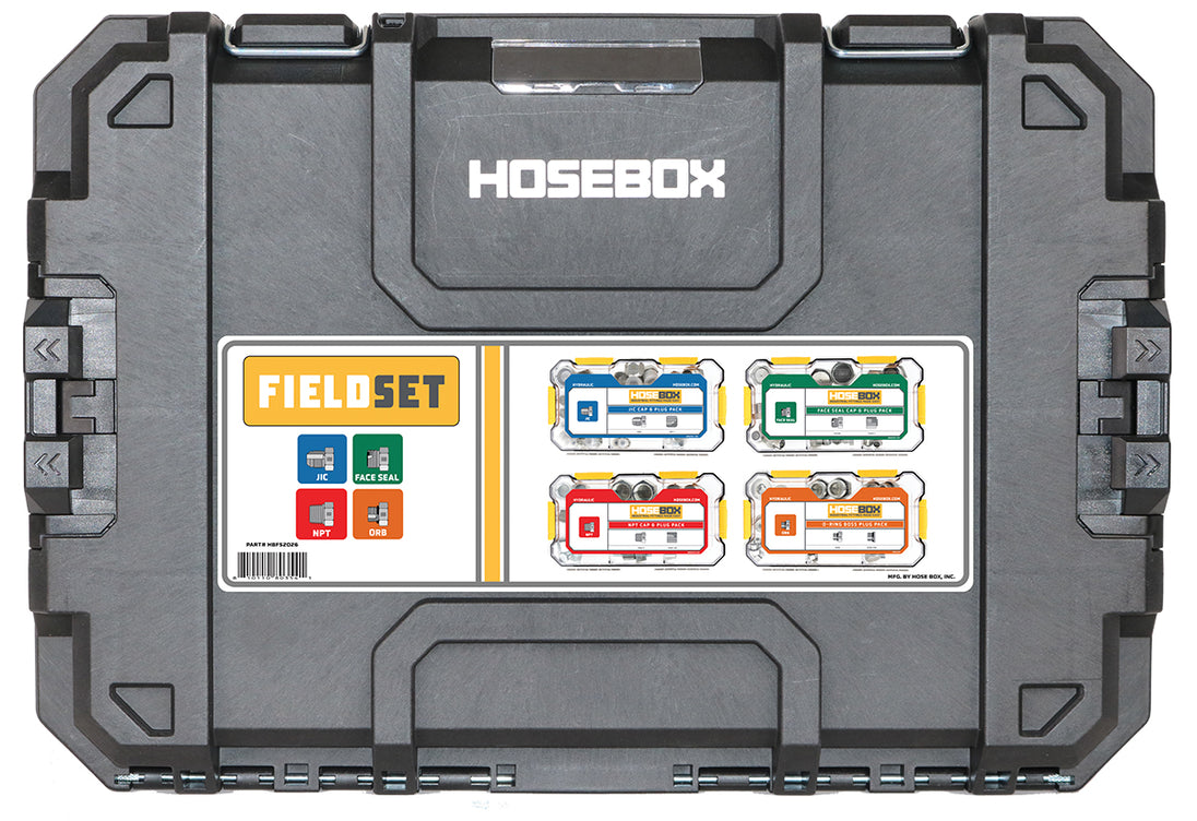 HBFS2026 HoseBox Cap & Plug Fittings Field Set