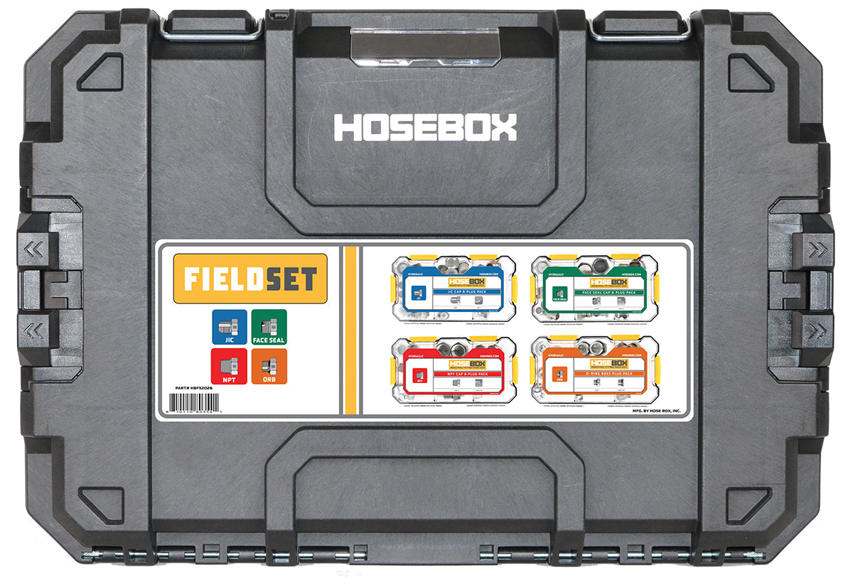 HBFS2026 HoseBox Cap & Plug Fittings Field Set