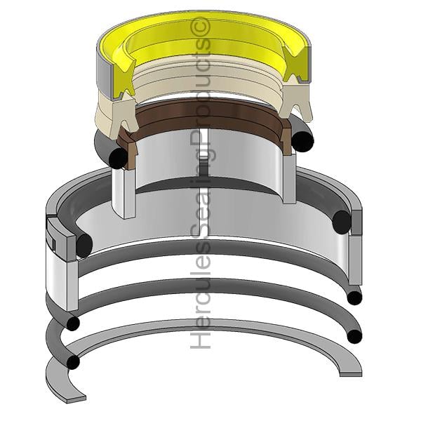 CTC-1327058 Caterpillar Hydraulic Cylinder Seal Kit 1-1/2 _ 3-1/2