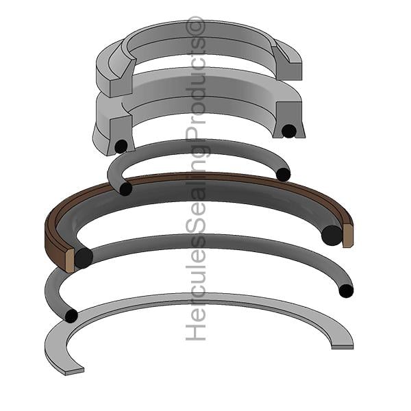 CTC-1448968 Caterpillar Hydraulic Cylinder Seal Kit 1.500 _ 3.000