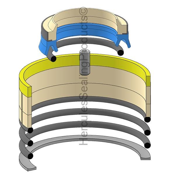 CTC-1643213 Caterpillar Hydraulic Cylinder Seal Kit 30.00 _ 60.00