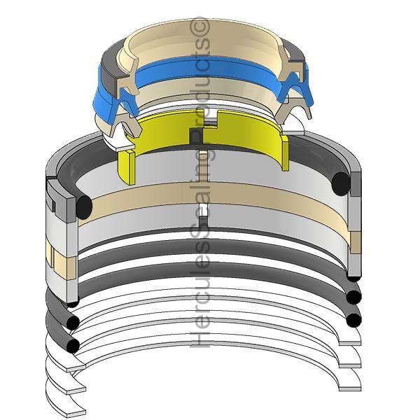 CTC-1709937 Caterpillar Hydraulic Cylinder Seal Kit 75.00 _ 110.00