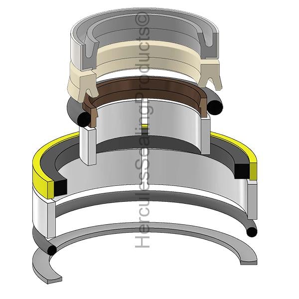 CTC-3E3297 Caterpillar Hydraulic Cylinder Seal Kit 1-7/8 _ 3-1/4
