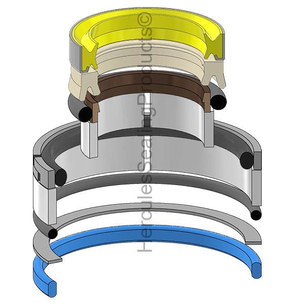 CTC-7X2731 Caterpillar Hydraulic Cylinder Seal Kit 3-3/4 _ 6-1/2