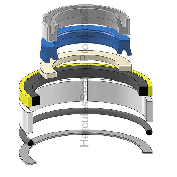 CTC-7X2767 Caterpillar Hydraulic Cylinder Seal Kit 2 _ 3-1/4